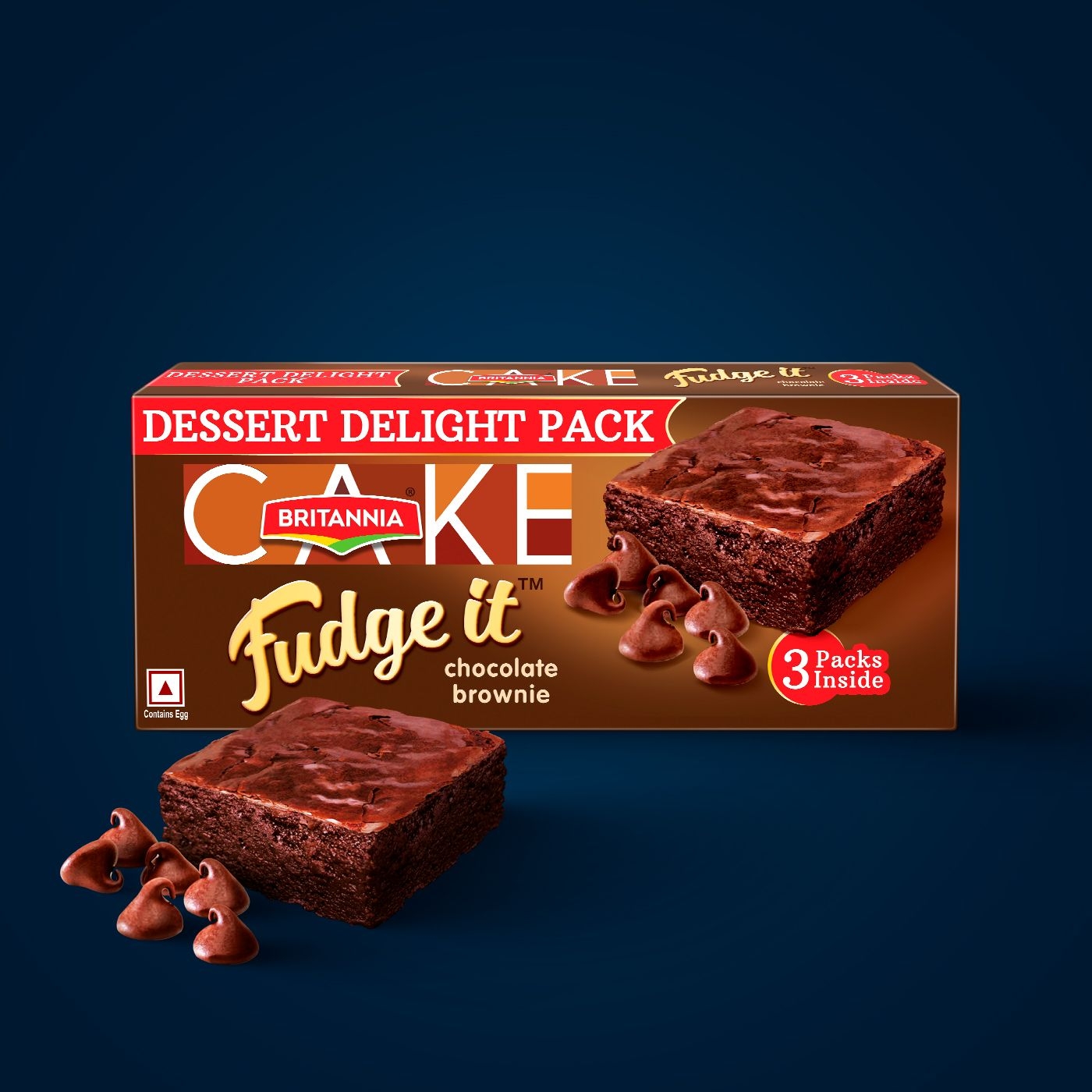 Buy Britannia Chocolate Fudge Cake Great Price Britannia