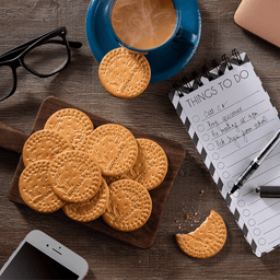 Britannia Marie Gold Biscuit with Things To Do List