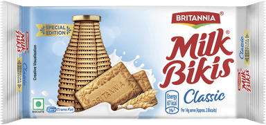 Britannia Milk Bikis Classic Biscuit Special Edition
