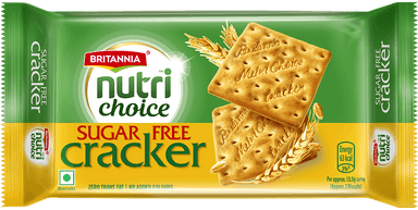 Britannia NutriChoice Sugar Free Cream Cracker Cookies