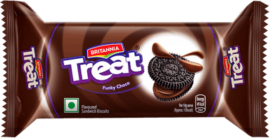 Britannia Treat Crispy Chocolate Creme Biscuits