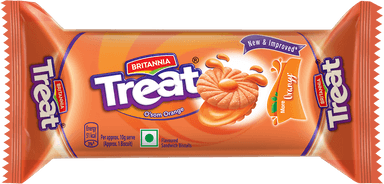 Britannia Treat Orange Creme Biscuits