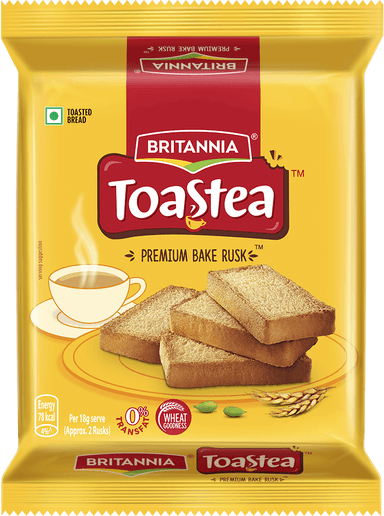 Britanni Toastea Tasty and Crunchy Premium Bake Rusk